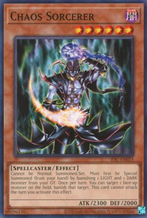 Chaos Sorcerer IOC-EN023 YuGiOh Invasion of Chaos: 25th Anniversary