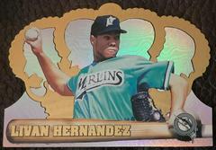 Liven Hernandez #58 Baseball Cards 1998 Pacific Crown Royale Prices