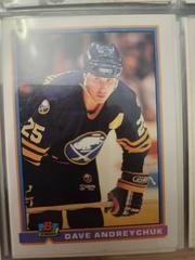 Dave Andreychuk Hockey Cards 1991 Bowman Prices