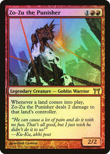 Zo-Zu the Punisher [Foil] #200 Magic Champions of Kamigawa