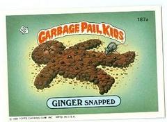 GINGER Snapped #187a 1986 Garbage Pail Kids Prices
