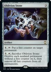 Oblivion Stone #373 Magic New Capenna Commander Prices