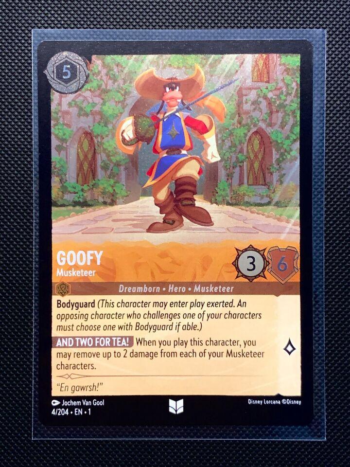 Goofy - Musketeer [Foil] #4 Prices | Lorcana First Chapter | Lorcana Cards