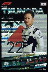 Yuki Tsunoda #218 Racing Cards 2021 Topps Turbo Attax Formula 1 Prices
