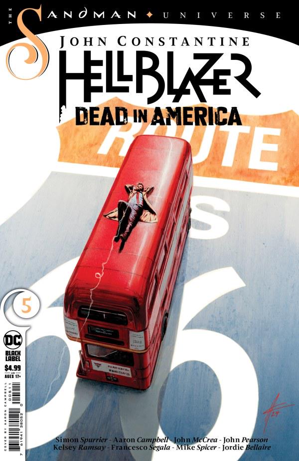 John Constantine, Hellblazer: Dead in America #5 (2024) Comic Books John Constantine, Hellblazer: Dead in America