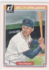 Stan Musial Baseball Cards 1983 Donruss Hall of Fame Heroes Prices
