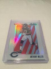 Anthony Miller #AM Football Cards 2018 Panini Absolute Introductions Prices