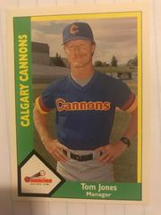 Tom Jones #23 Baseball Cards 1990 CMC Calgary Cannons Prices