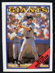 Bob Melvin #41 Baseball Cards 1988 O Pee Chee Prices