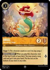 Ariel - Spectacular Singer [Foil] Lorcana First Chapter Prices