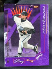 Alex Fernandez [King of the Hill] #433 Baseball Cards 1997 Panini Donruss Prices
