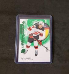 Nolan Foote [Green] Hockey Cards 2020 SP Prices
