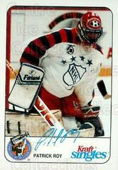 Patrick Roy Hockey Cards 1992 Kraft Prices