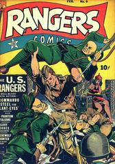 Rangers Comics #9 (1943) Comic Books Rangers Comics Prices