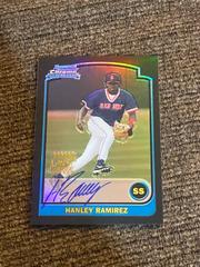 Hanley Ramirez [Refractor Autograph] #334 Baseball Cards 2003 Bowman Chrome Prices