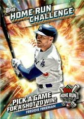 Freddie Freeman #HRC-12 Baseball Cards 2024 Topps Home Run Challenge Prices