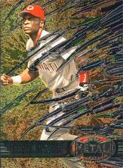 Reggie Sanders #50 Baseball Cards 1997 Metal Universe Prices