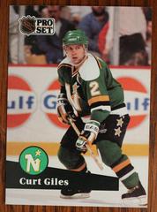 Curt Giles Hockey Cards 1991 Pro Set Prices