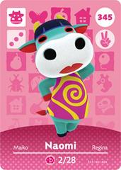 Naomi #345 [Animal Crossing Series 4] Amiibo Cards Prices