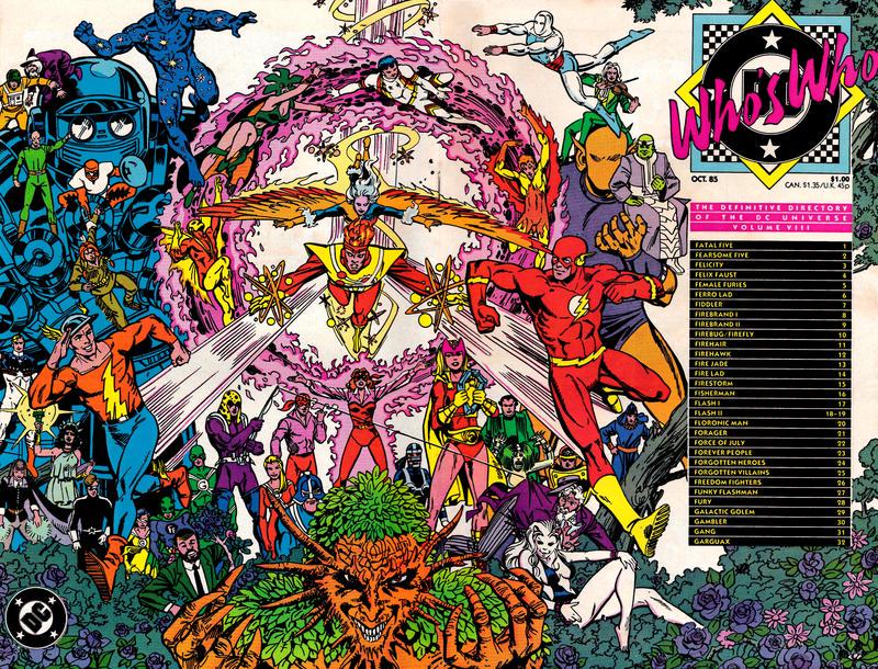 Who's Who #8 (1985) Comic Books Who's Who