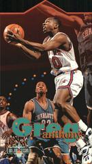 Greg Anthony [Die Cut] #D111 Basketball Cards 1995 Fleer Jam Session Prices