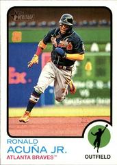 Ronald Acuna Jr Baseball Cards 2022 Topps Heritage Prices