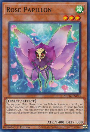 Rose Papillon AGOV-EN093 YuGiOh Age of Overlord