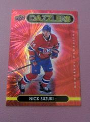 Nick Suzuki [Red] #DZ-26 Hockey Cards 2021 Upper Deck Dazzlers Prices