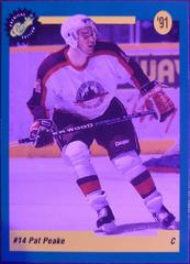 Pat Peake #12 Hockey Cards 1991 Classic Draft Picks Promo Prices