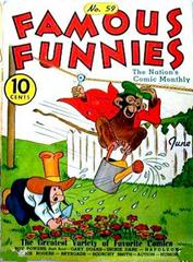 Famous Funnies #59 (1939) Comic Books Famous Funnies Prices