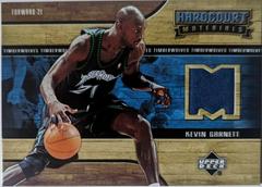 Kevin Garnett #HM-KG Basketball Cards 2006 Upper Deck Hardcourt Materials Prices