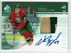 Derek Boogaard [Autograph] #162 Hockey Cards 2005 SP Authentic Prices