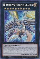 Number 99: Utopic Dragon [1st Edition] NECH-EN099 YuGiOh The New Challengers Prices