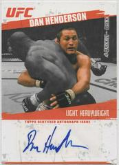 Dan Henderson #FA-DH Ufc Cards 2009 Topps UFC Round 2 Autographs Prices