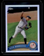Alex Rodriguez [Refractor] #100 Baseball Cards 2011 Topps Chrome Prices