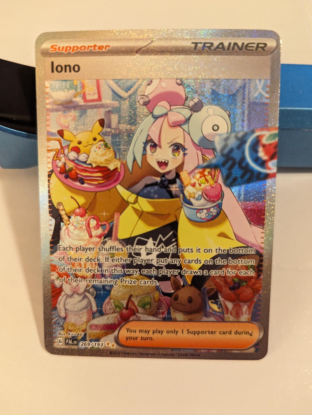 Iono [Holo] | Ungraded | Pokemon Paldea Evolved