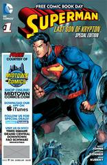 Superman: Last Son of Krypton Special Edition [Midtown] Comic Books Free Comic Book Day Prices