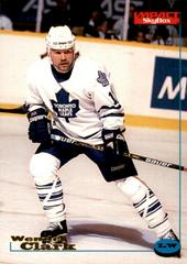 Wendel Clark #125 Hockey Cards 1996 SkyBox Impact Prices
