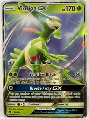 Carta Pokémon Lendário Virizion Gx Trovões Perdidos