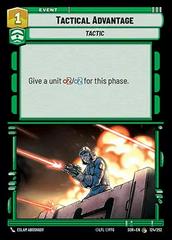 Tactical Advantage [Foil Hyperspace] #124 Star Wars Unlimited: Spark of Rebellion Prices