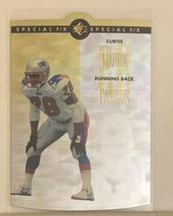 Curtis Martin [Die Cut] Football Cards 1996 SP Holoview Prices