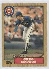 Greg Maddux #70T Baseball Cards 1987 Topps Traded Tiffany Prices