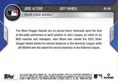 Back | Jose Altuve, Jeff McNeil Baseball Cards 2022 Topps Now Off Season