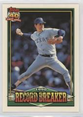 Nolan Ryan Baseball Cards 1991 Topps Tiffany Prices
