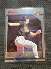 Brady Anderson [foil] #110 Baseball Cards 1996 Bowman Prices