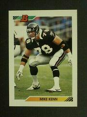 Mike Kenn Football Cards 1992 Bowman Prices