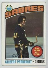 Gilbert Perreault #180 Hockey Cards 1976 Topps Prices
