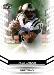 Alex Carder Football Cards 2013 Leaf Draft Prices