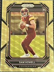 Sam Howell [Gold Vinyl] #306 Football Cards 2022 Panini Prizm Prices