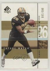 Deuce McAllister [Gold] #98 Football Cards 2001 SP Authentic Prices